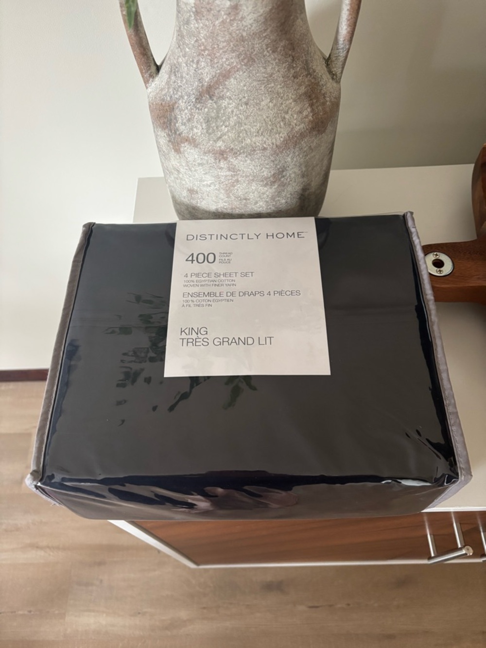 Distinctly Home 400 Thread King Sheet Set